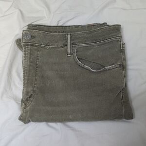Olive Green Women's Jeans